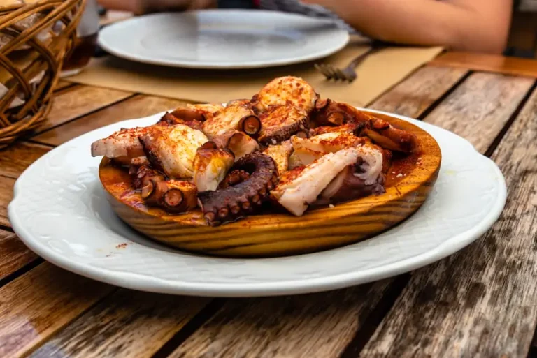 pulpo a la gallega estilo feira